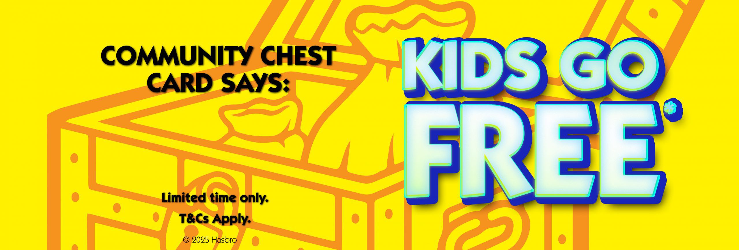 Kids go Free Monopoly Dreams Melbourne
